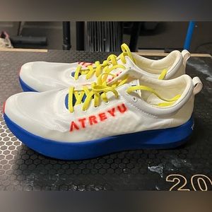 Atreyu the Artist carbon fiber racing shoe.